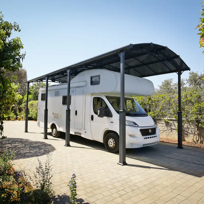 Carport Canopia by Palram Alpine I Metall För Husbil 3,6x8,5 m