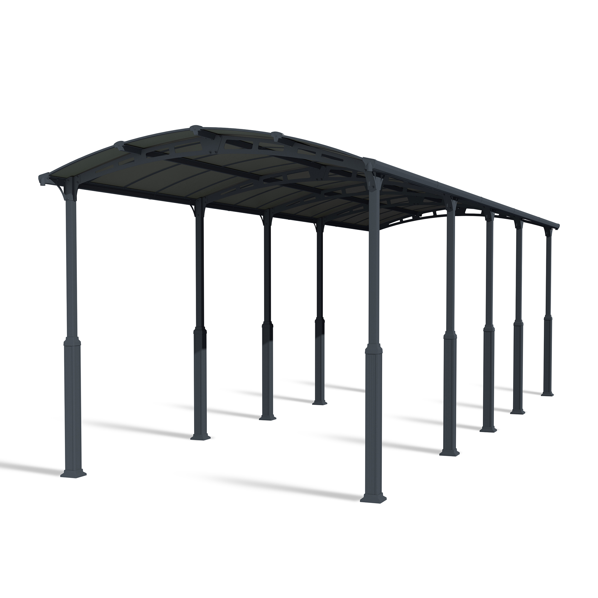 Carport Canopia by Palram Alpine I Metall För Husbil 3,6x11 m
