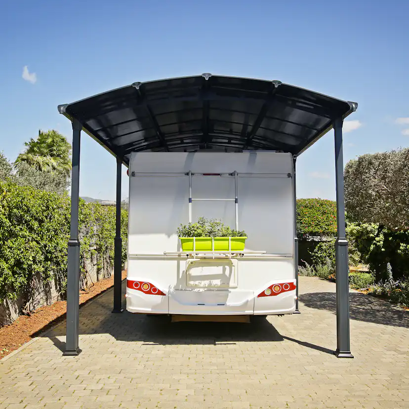 Carport Canopia by Palram Alpine I Metall För Husbil 3,6x11 m