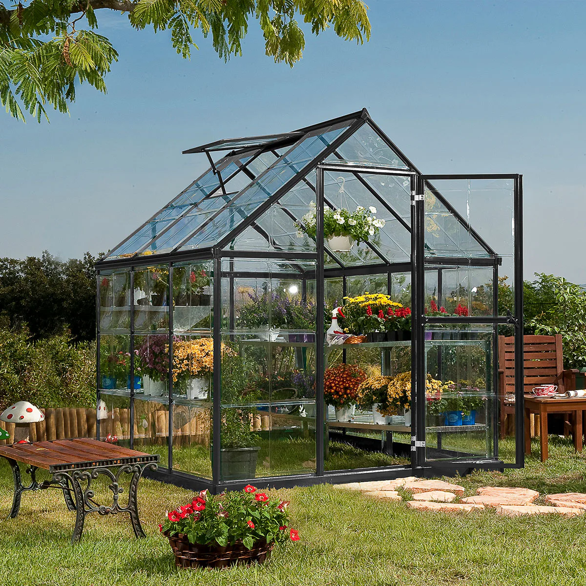 Växthus Canopia by Palram Harmony 3,4 m²