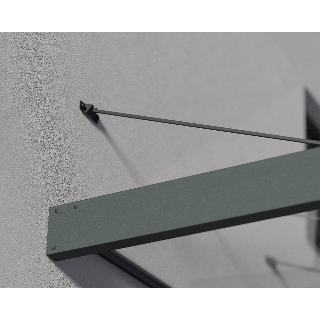 Entrétak Canopia by Palram Sophia XL Grå Klar 1,4 X 9 m