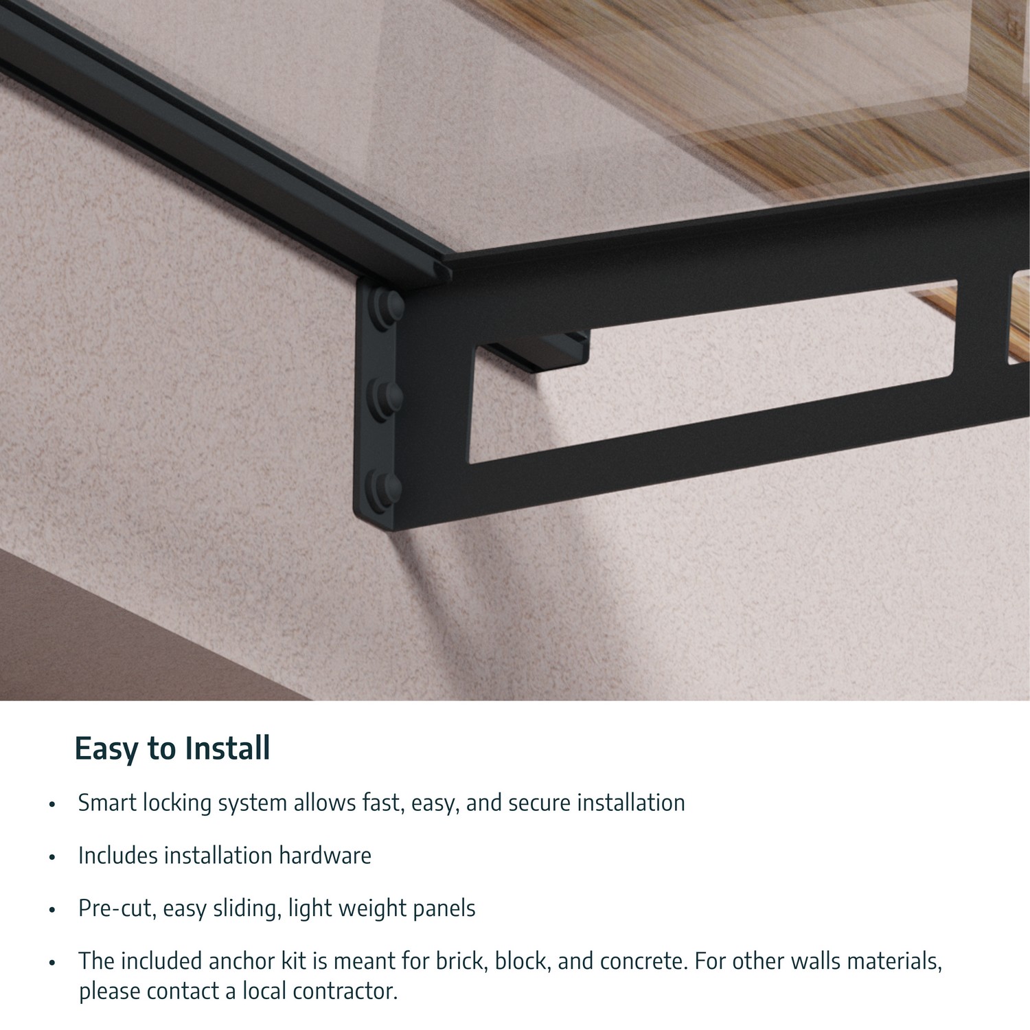 Entrétak Canopia by Palram Herald Klar 1,4 X 8,9 m