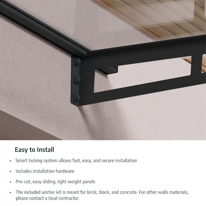 Entrétak Canopia by Palram Herald Klar 1,4 X 8,9 m