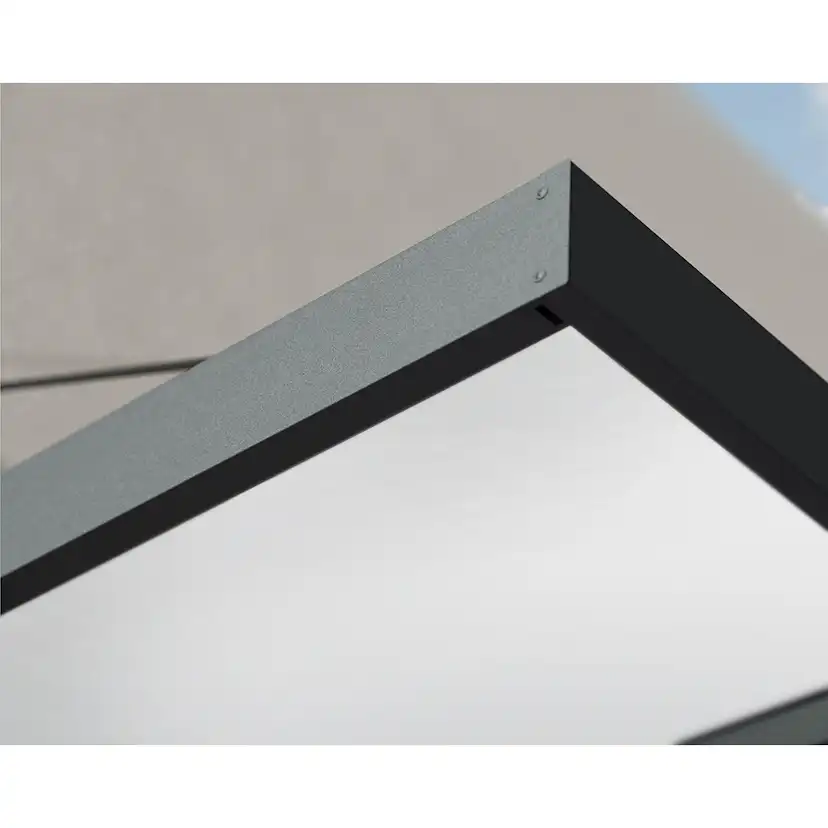 Entrétak Canopia by Palram Taurus Klar Silver 0,9 X 1,5 m