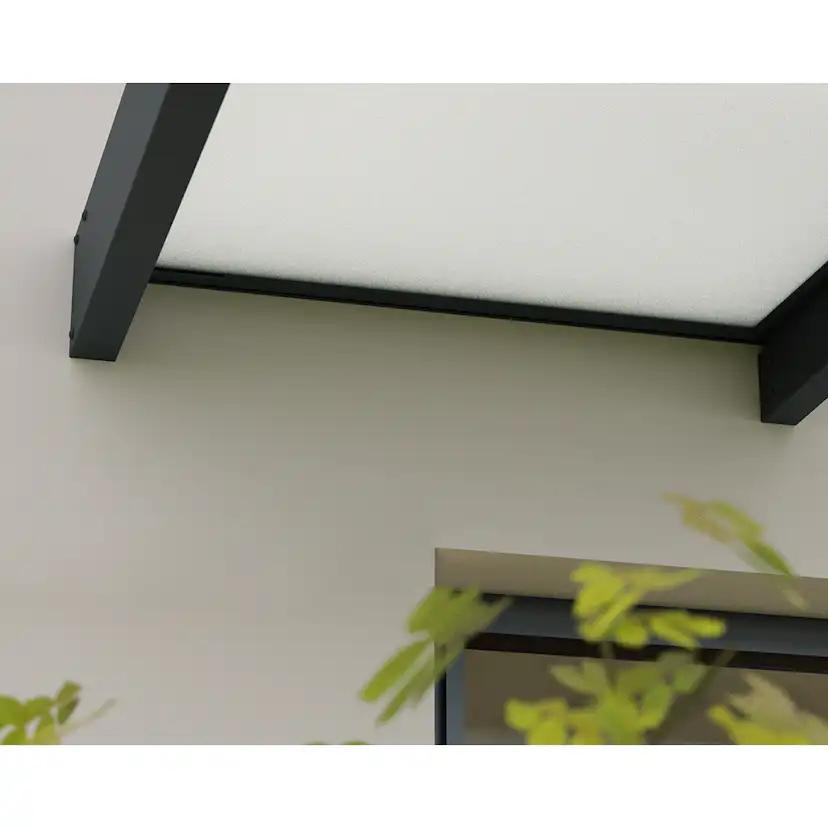 Entrétak Canopia by Palram Sophia XL Grå Klar 1,4 X 8 m