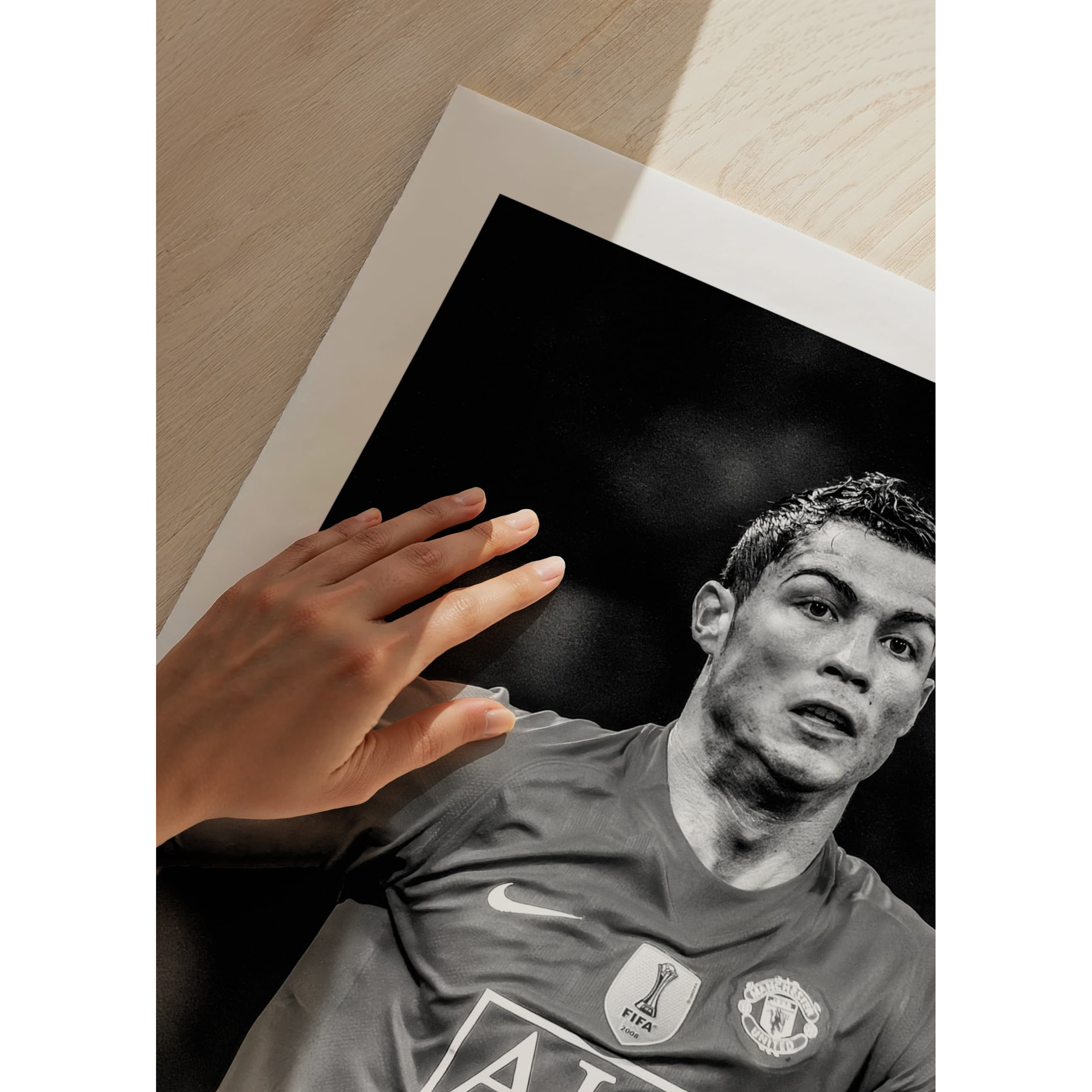 Poster Gallerix Cristiano Ronaldo 2009 B&W