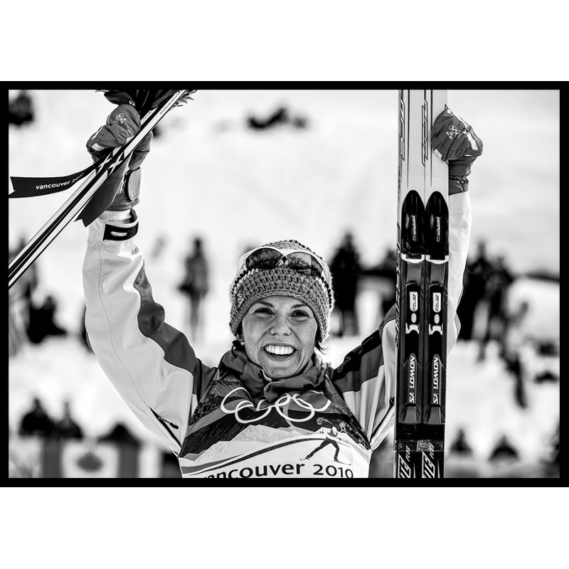 Poster Gallerix Charlotte Kalla OS-guld 2010 No2