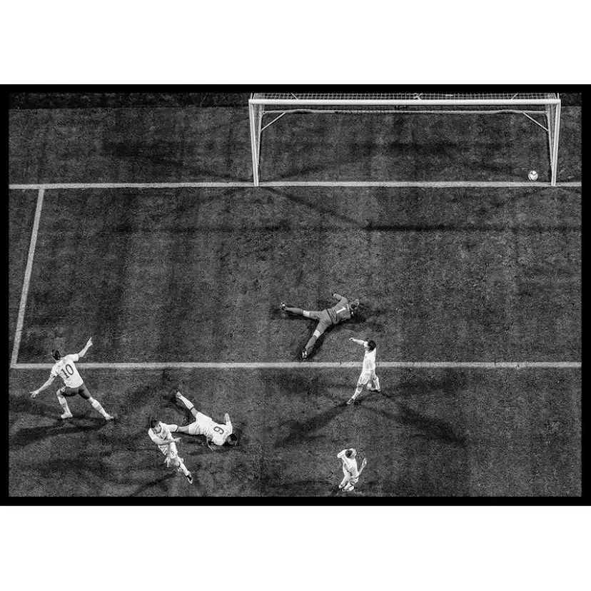 Poster Gallerix Zlatan Ibrahimovic Friends Arena 2012 B&W