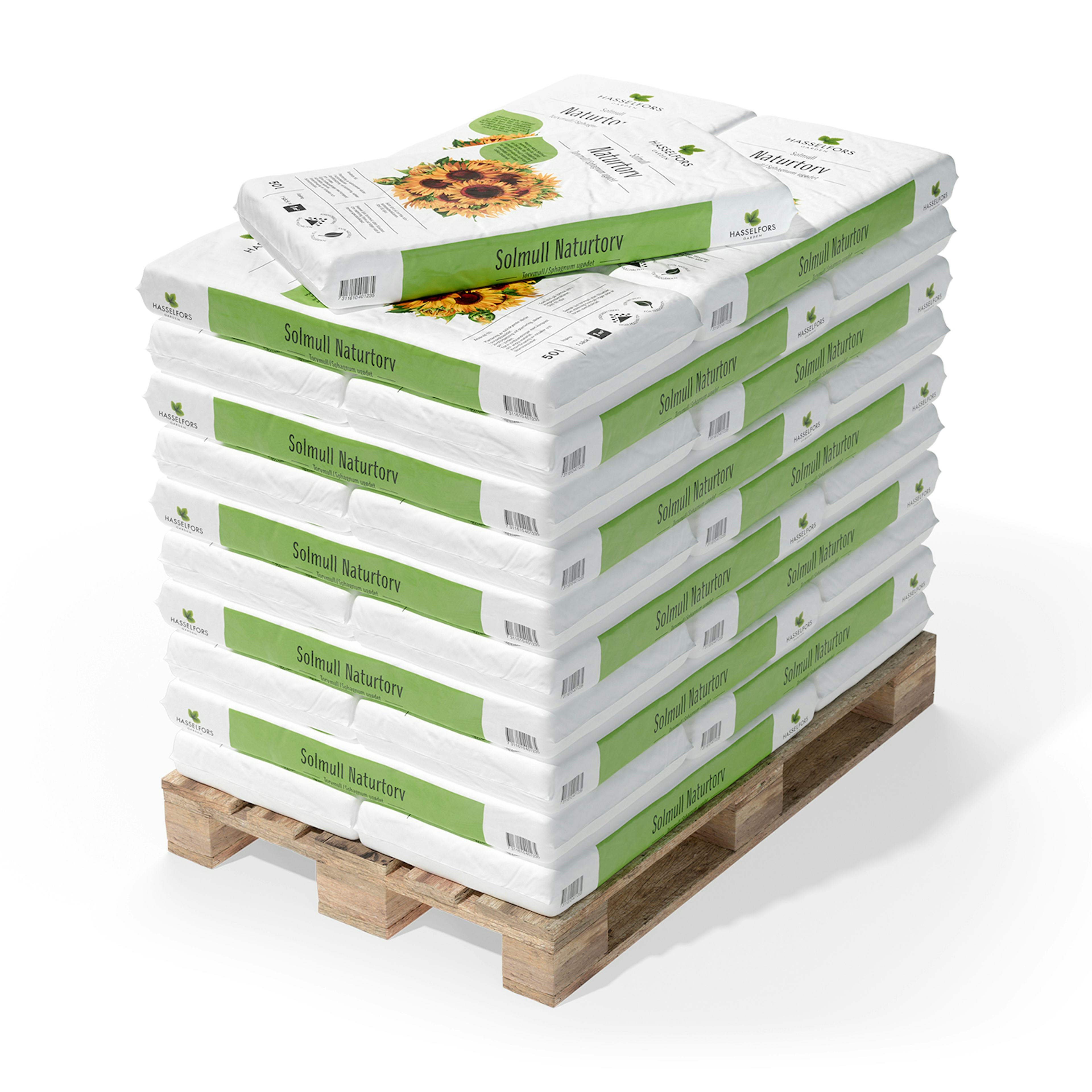 Solmull Hasselfors Garden Naturtorv 48x50 L