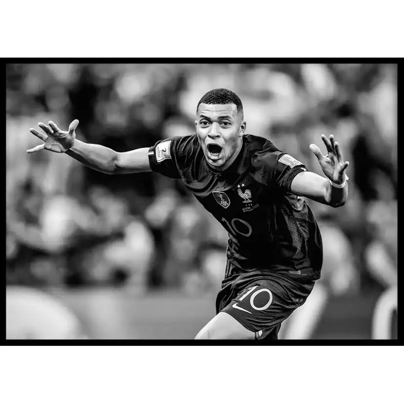Poster Gallerix Kylian Mbappé World Cup 2022 No2