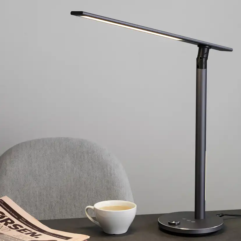 Bordslampa Halo Design Office Ideal Light Mörkgrå