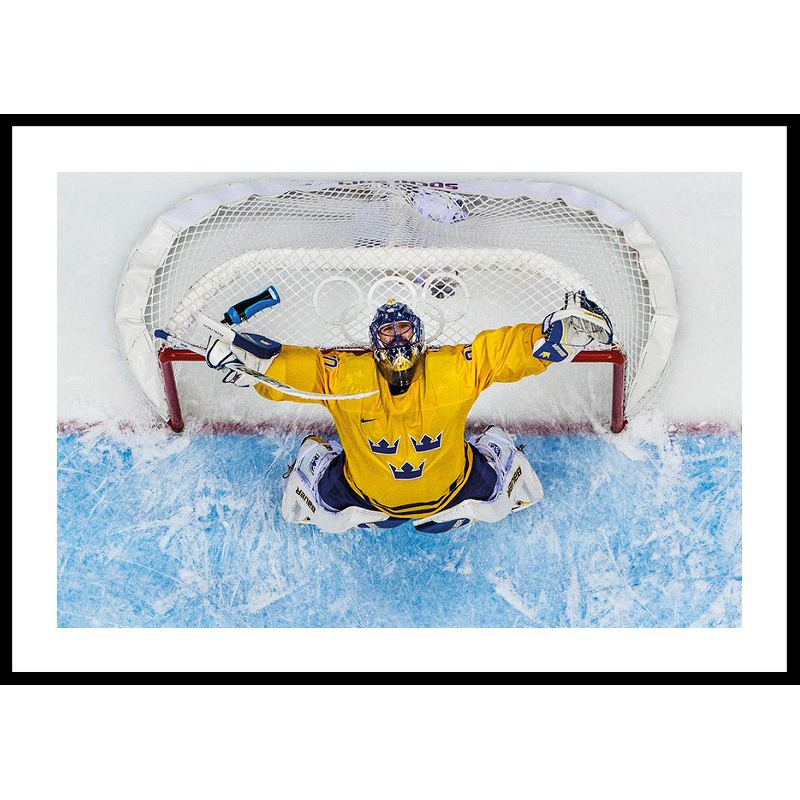 Poster Gallerix Henrik Lundqvist OS Sotji 2014 No1