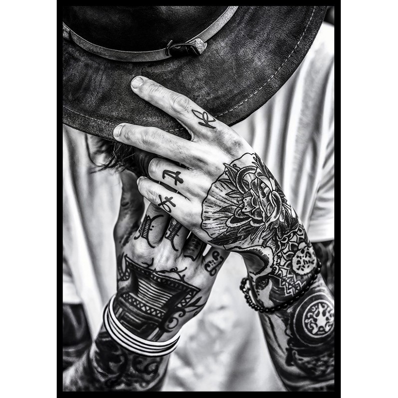 Poster Gallerix Tattooed Identity