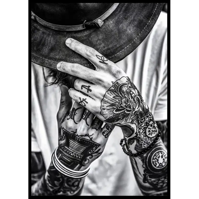 Poster Gallerix Tattooed Identity