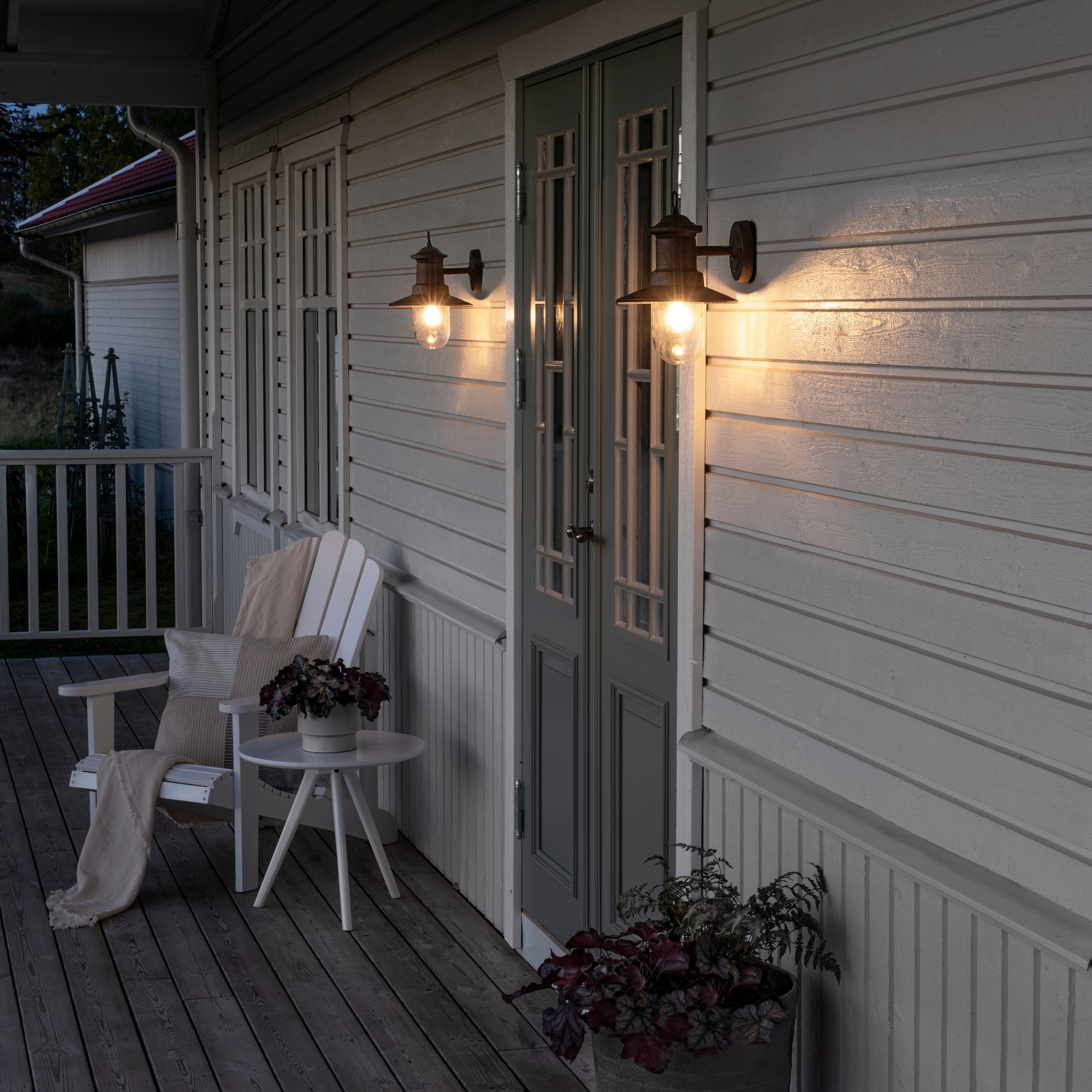 Vägglykta Gnosjö Konstsmide Napoli E27