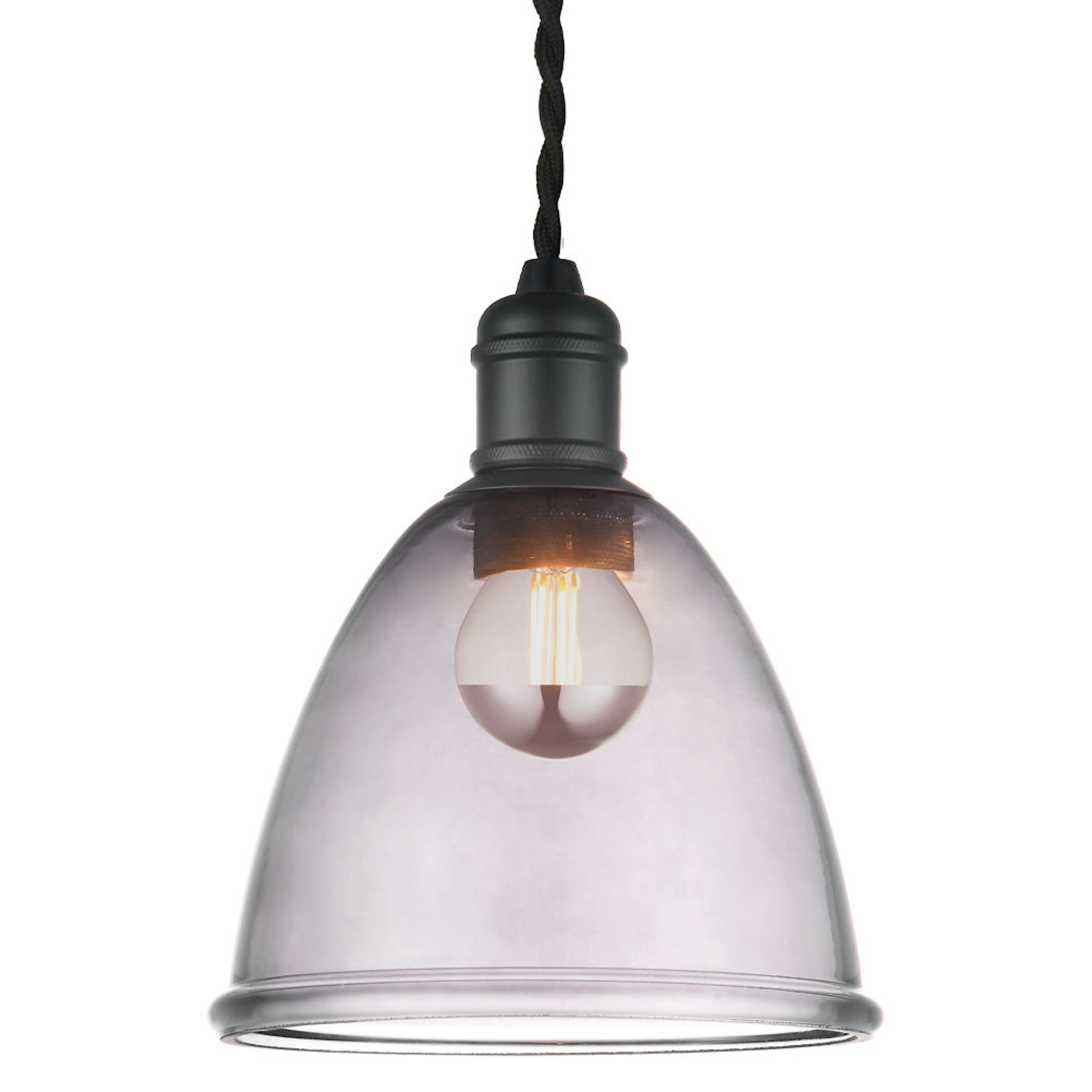 Taklampa Halo Design Wave Glas Ø15 cm E14