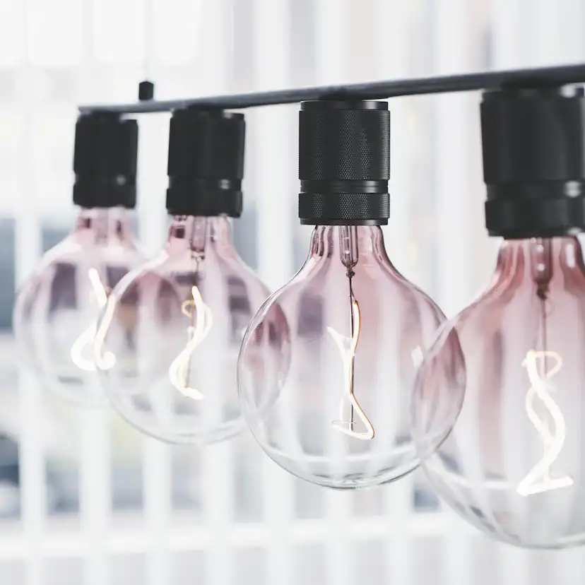 Taklampa Halo Design 5L E27 Svart