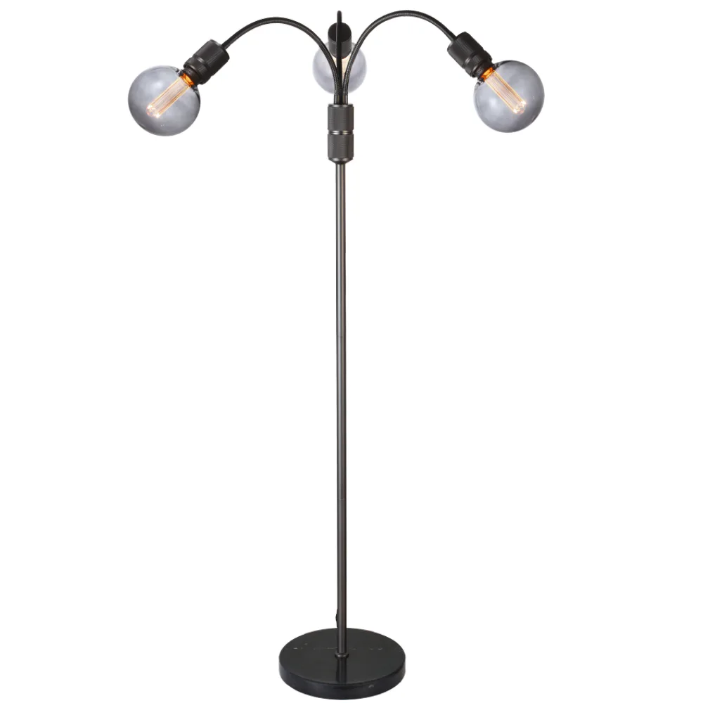 Golvlampa Halo Design Halo 3L E27