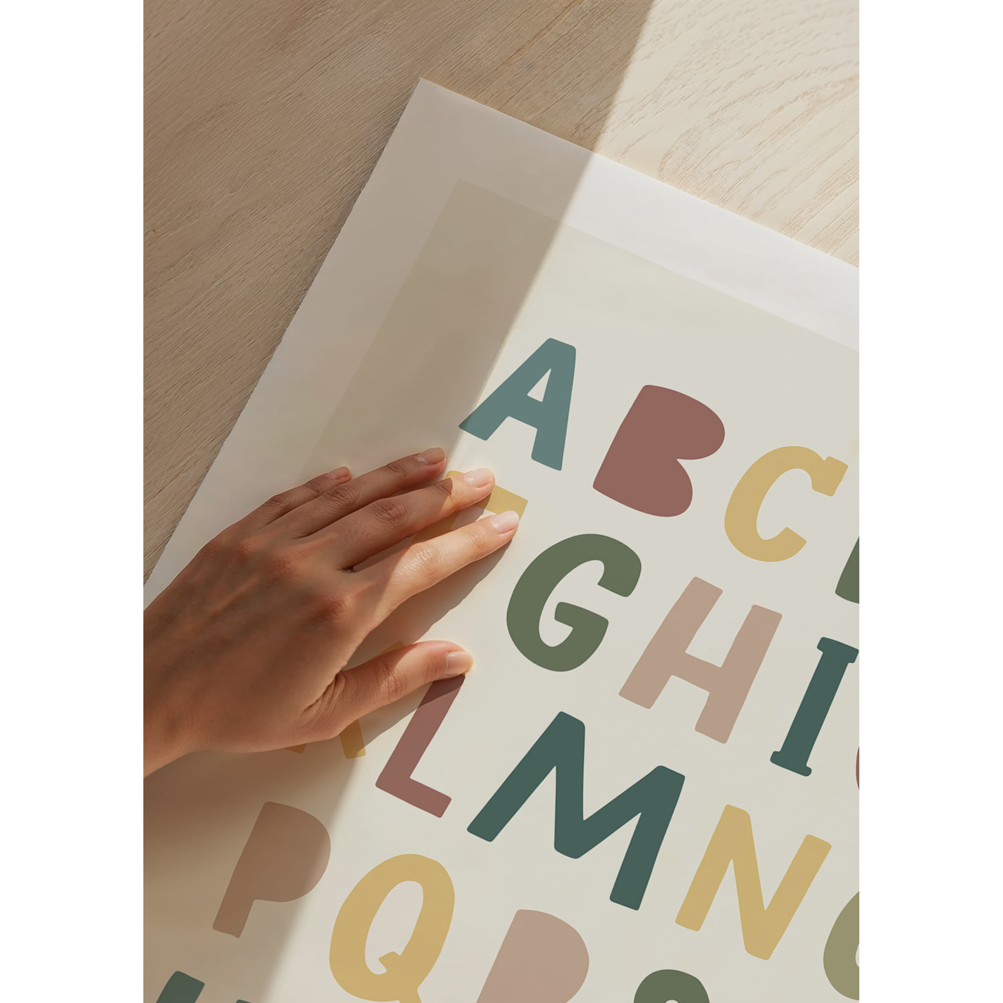 Poster Gallerix Barnens Alfabet No1