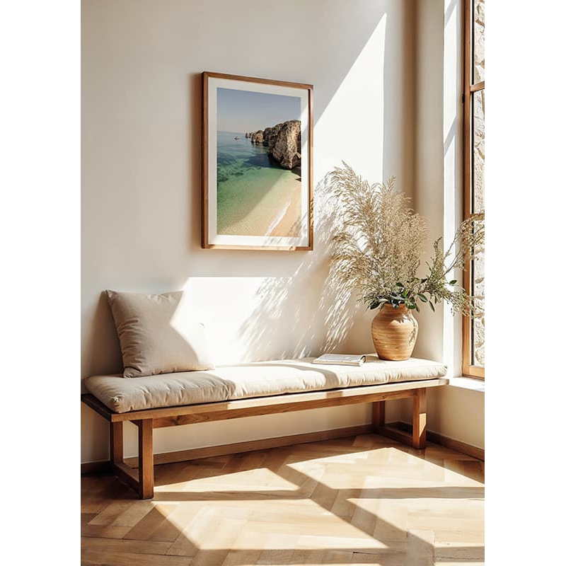 Poster Gallerix Crystal Waters By The Cliffs