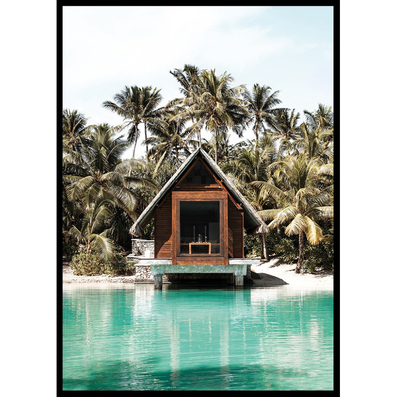 Poster Gallerix Waterfront Bungalow