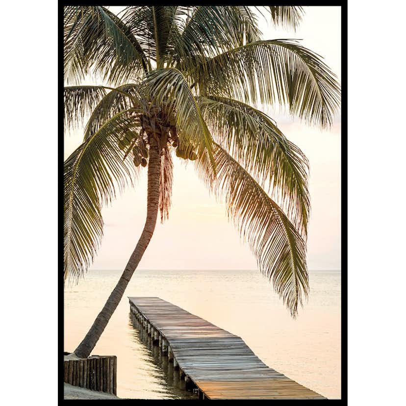 Poster Gallerix Tropical Serenity Sunset