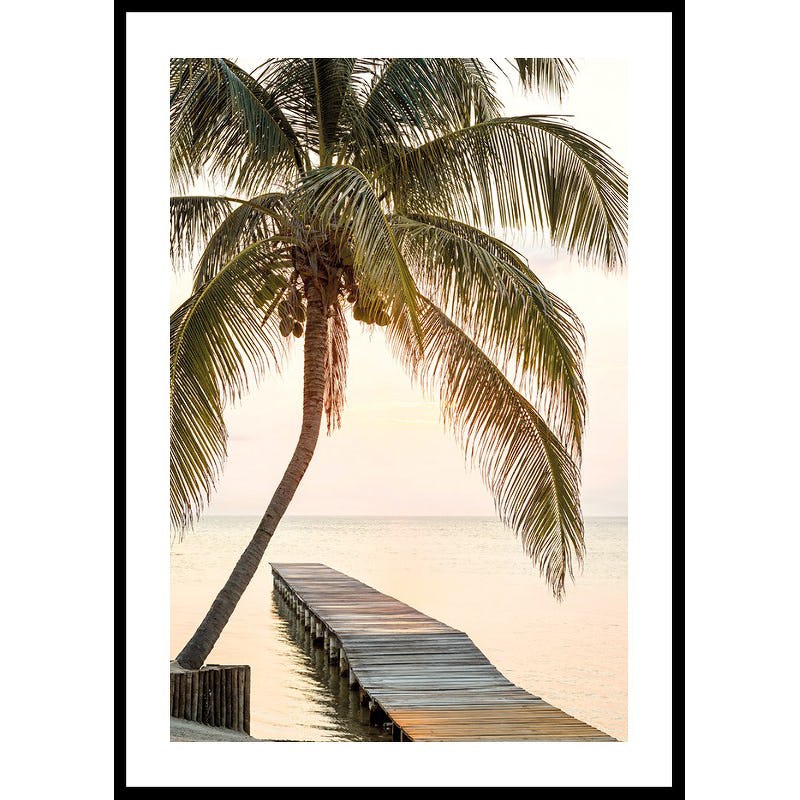 Poster Gallerix Tropical Serenity Sunset