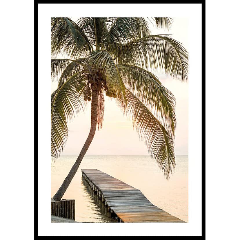 Poster Gallerix Tropical Serenity Sunset