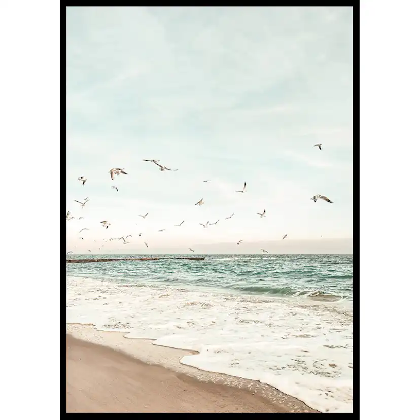 Poster Gallerix Seagull Shore