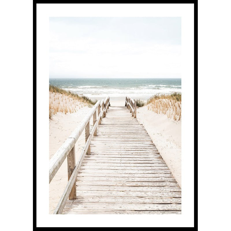 Poster Gallerix Oceanfront Pathway