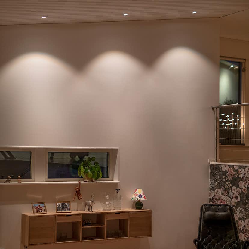 Downlight Hide-A-Lite DL Optic G2 L Q ISO Svart Tune 460 lm