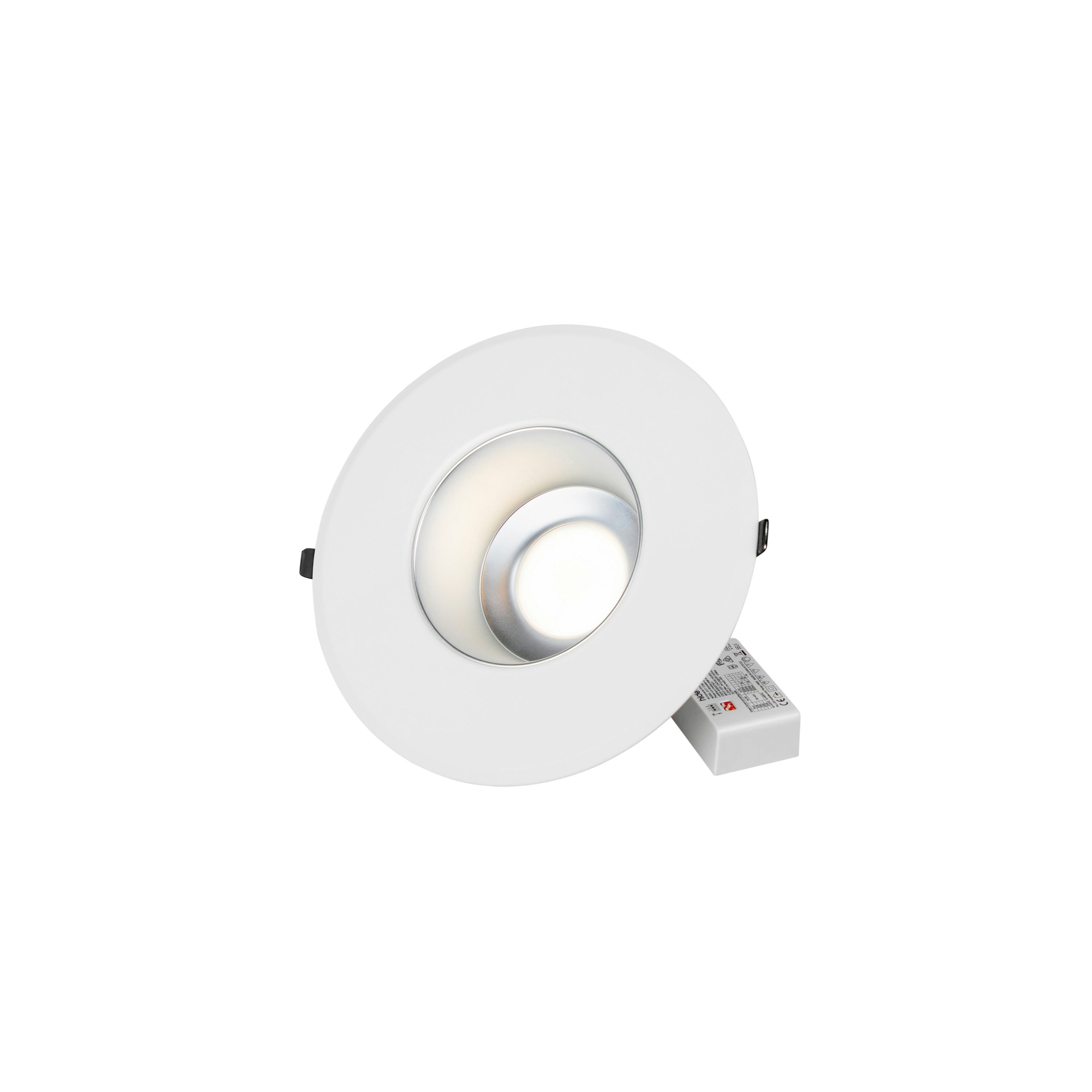Downlight LED Hide-A-Lite DL Echo M 270 Vit DALI