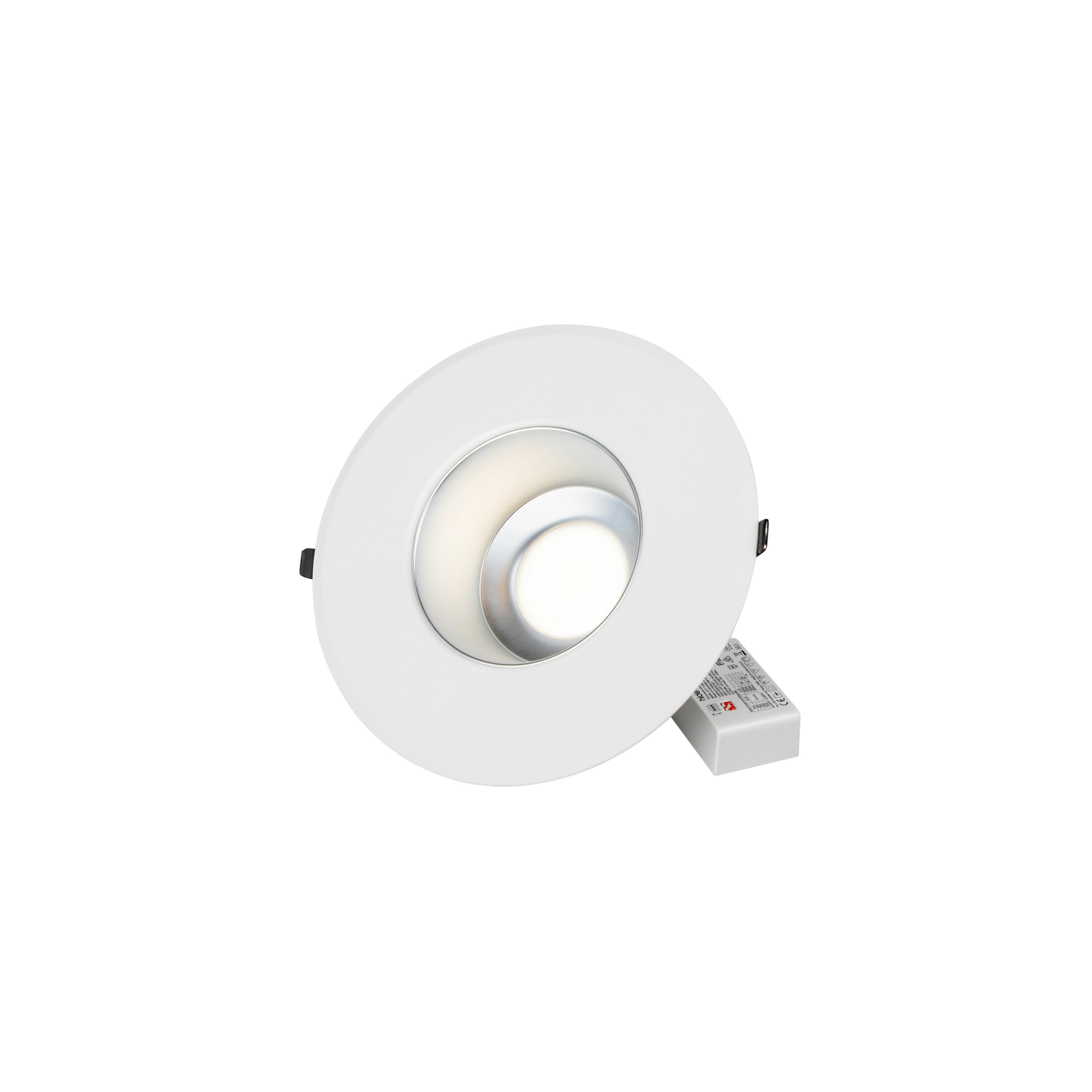 Downlight LED Hide-A-Lite DL Echo M 270 Vit DALI