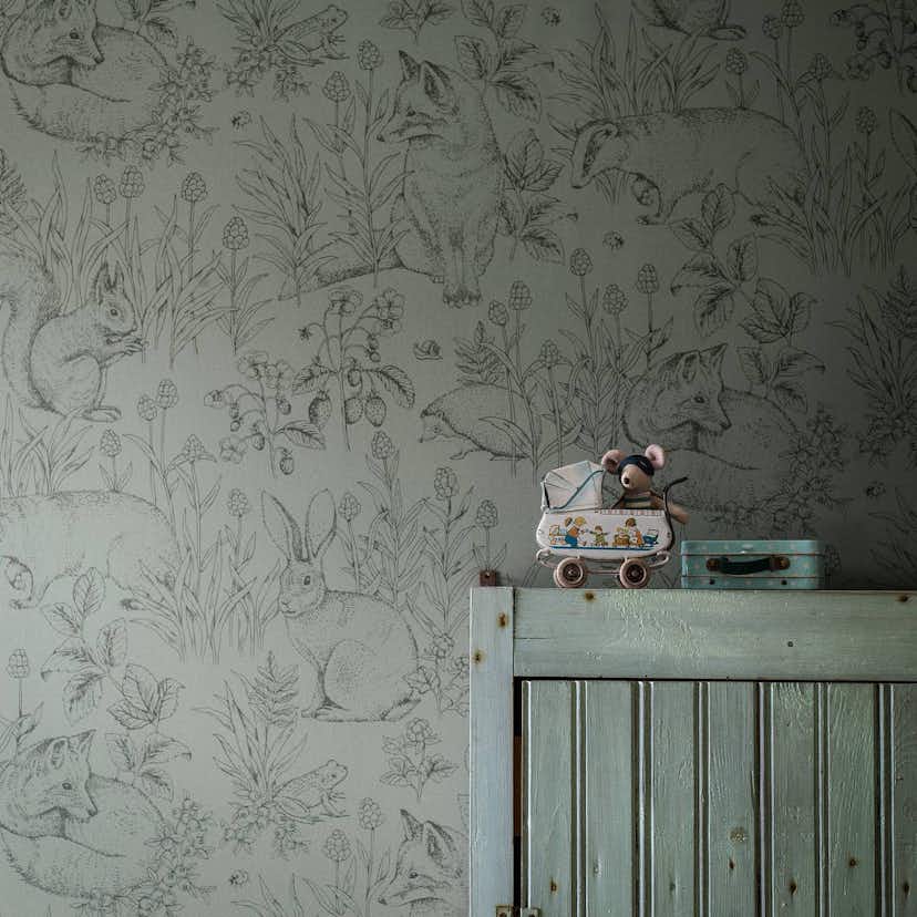 Tapet Boråstapeter Forest Friends 7477