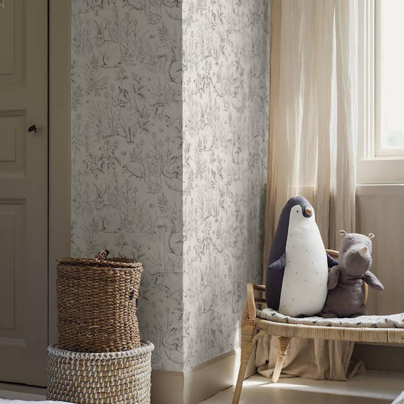 Tapet Boråstapeter Forest Friends 7478