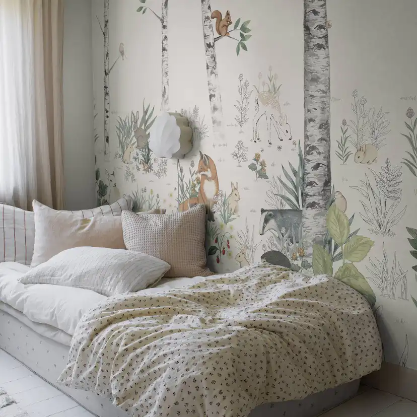 Tapet Boråstapeter Magic Forest Mural 7481