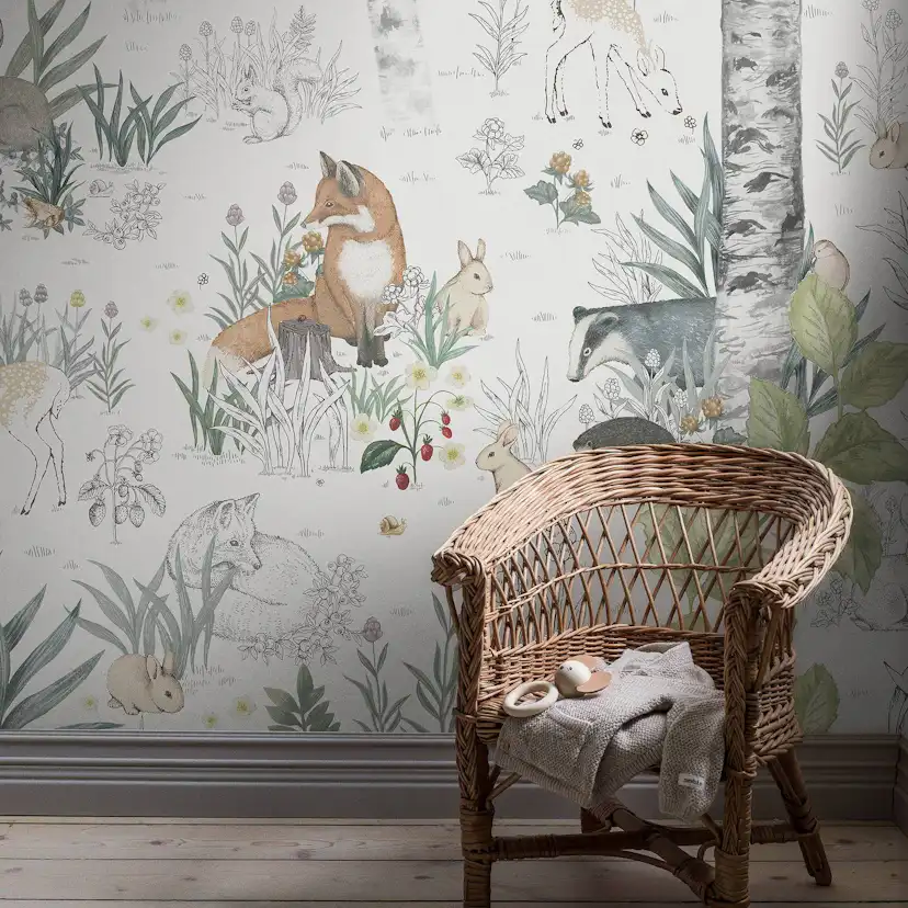 Tapet Boråstapeter Magic Forest Mural 7481