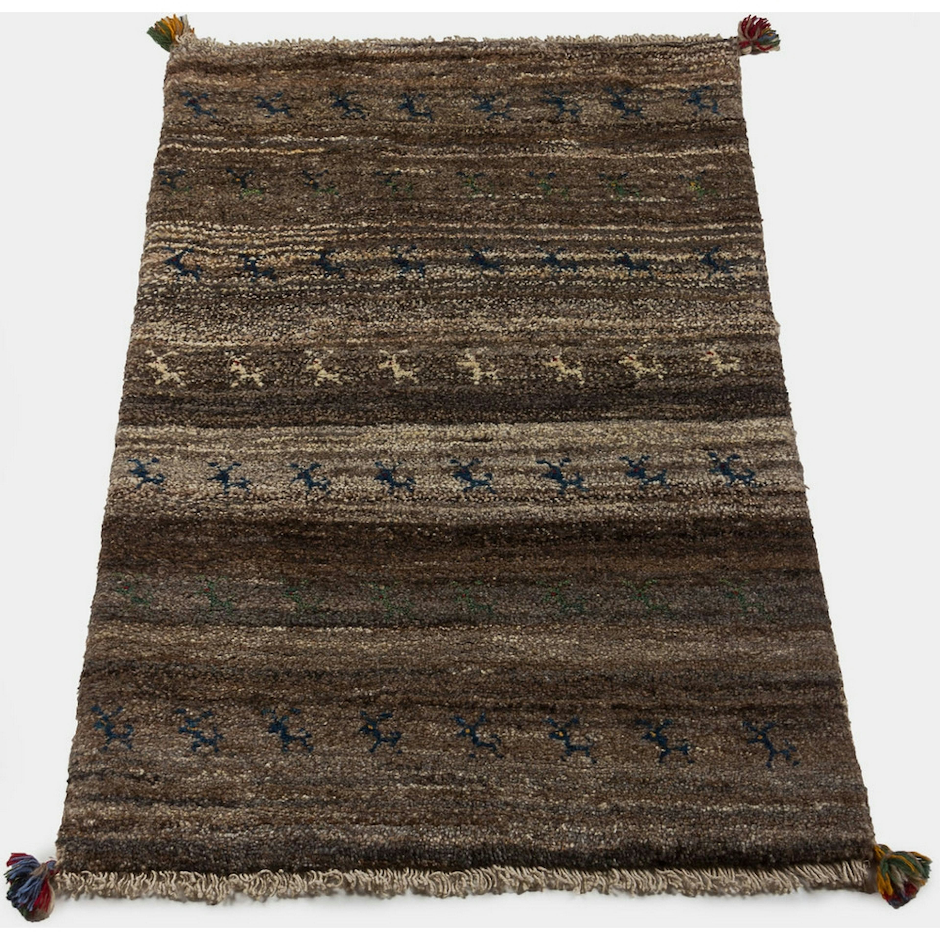 Persisk Matta Arkiio Gabbeh Shiraz Flerfärgad 78x126