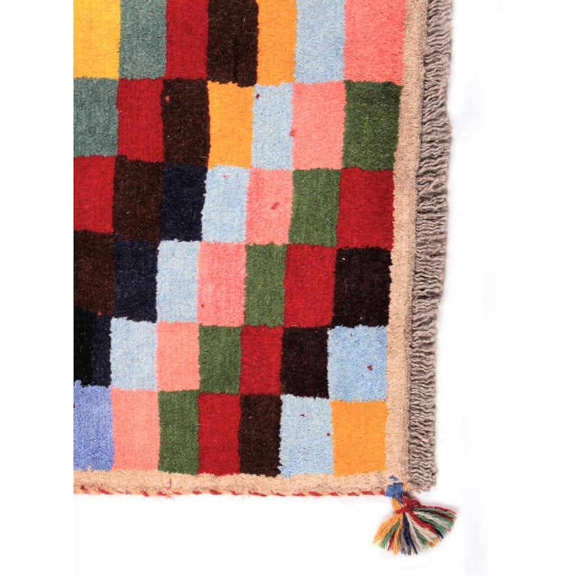 Persisk Matta Arkiio Gabbeh Shiraz Flerfärgad 79x129