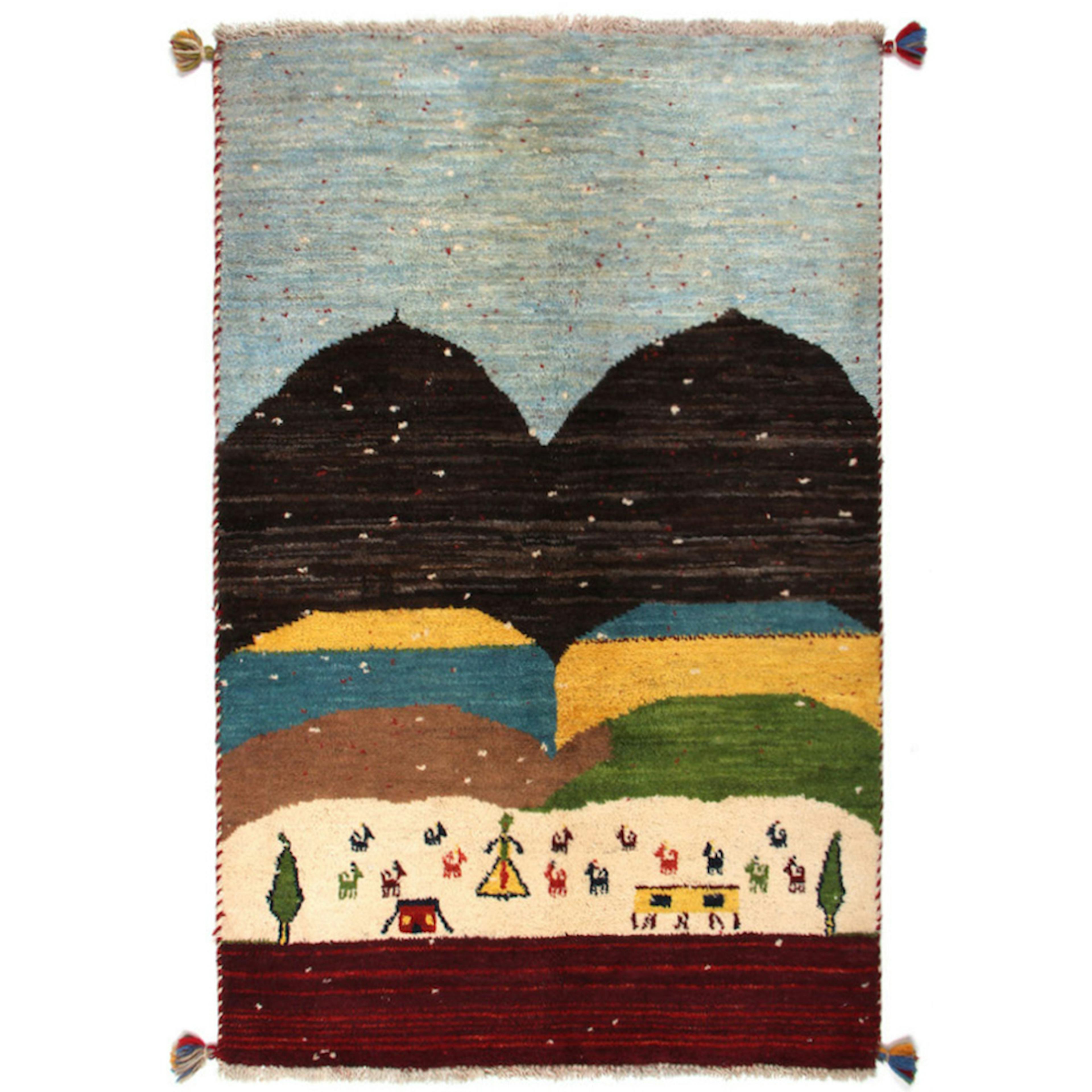 Persisk Matta D-sign Gabbeh Shiraz 750603