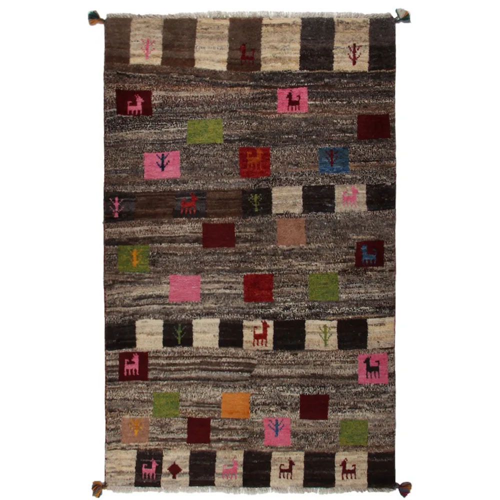 Persisk Matta D-sign Gabbeh Shiraz 750627