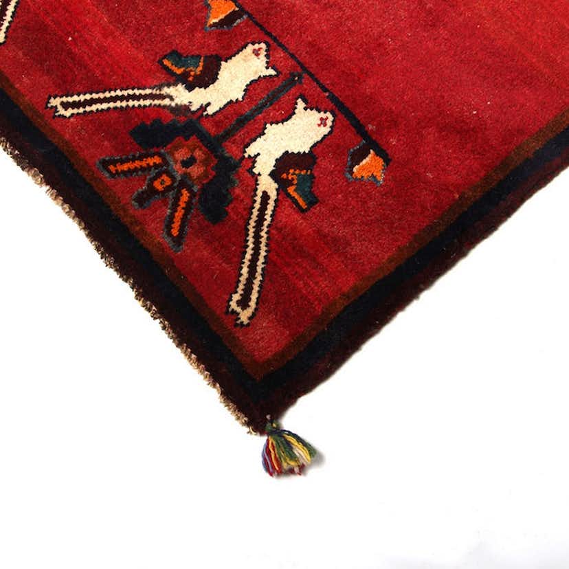 Persisk Matta Arkiio Gabbeh Shiraz Röd 188x106