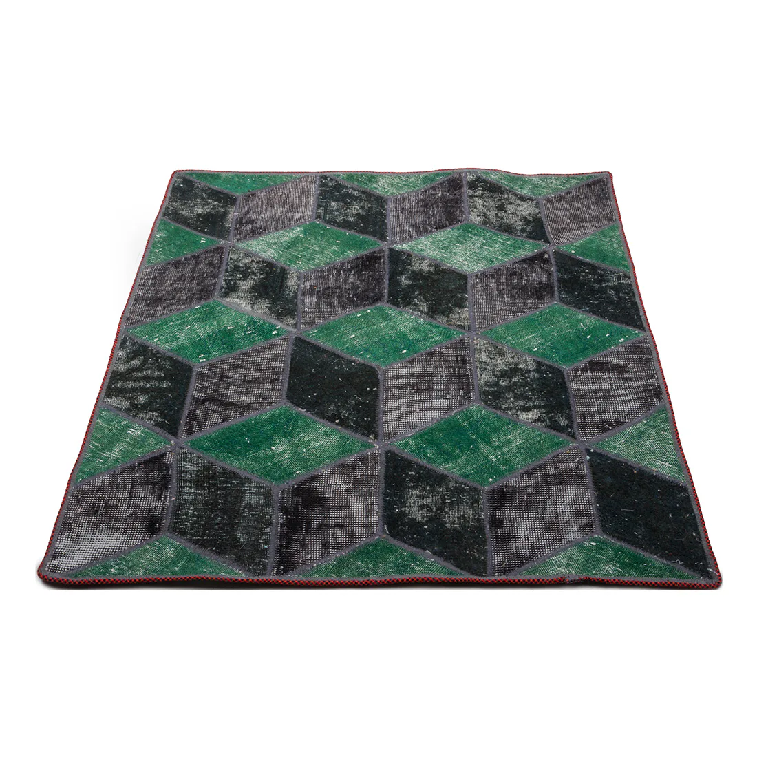 Persisk Patchworkmatta D-sign Handknuten 750650