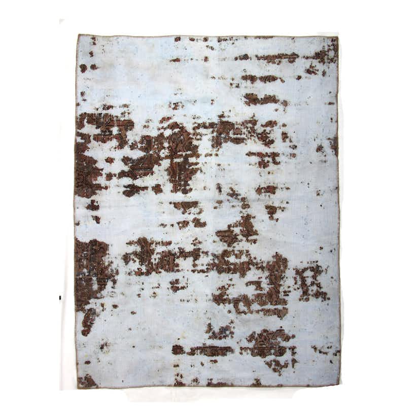 Persisk Vintagematta D-sign Handknuten 750689