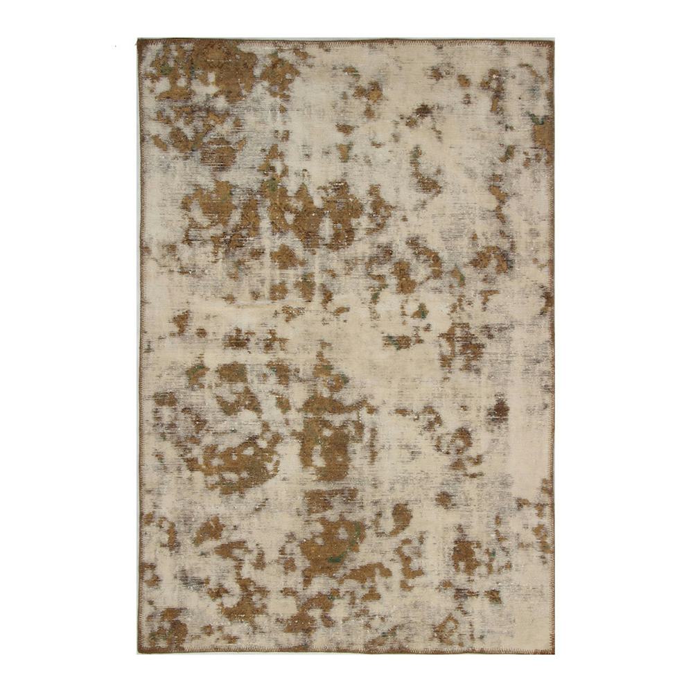 Persisk Vintagematta D-sign Handknuten 750698