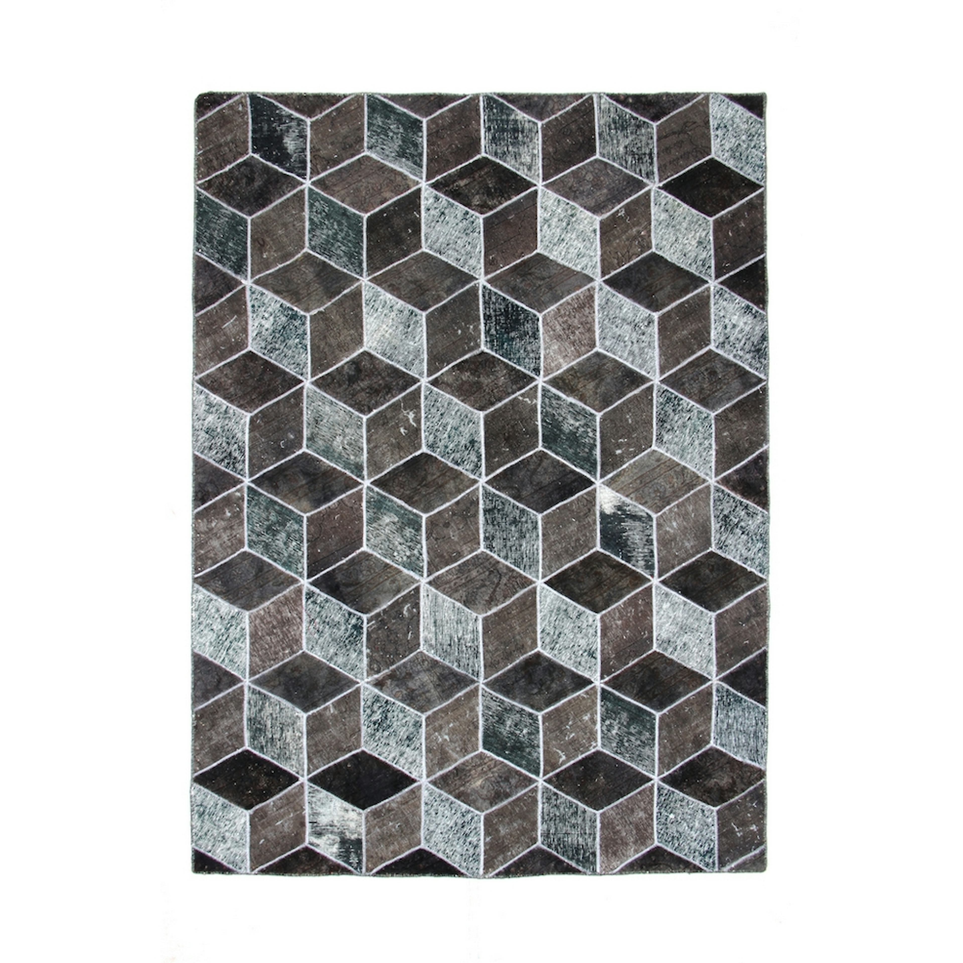 Persisk Patchworkmatta Arkiio Tabriz 176x245