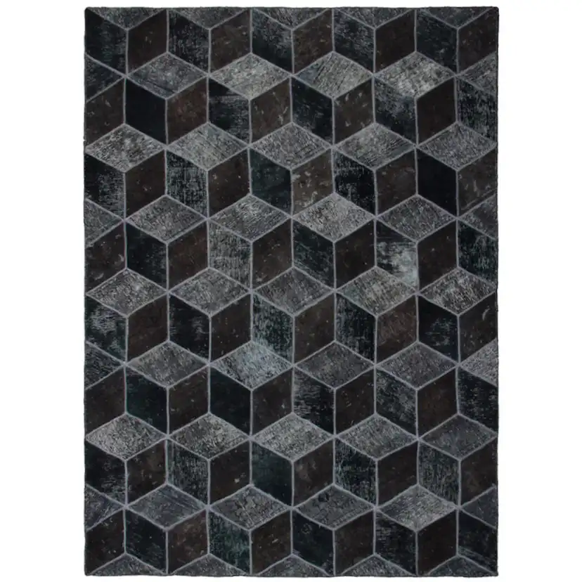 Persisk Patchworkmatta D-sign Handknuten 750766