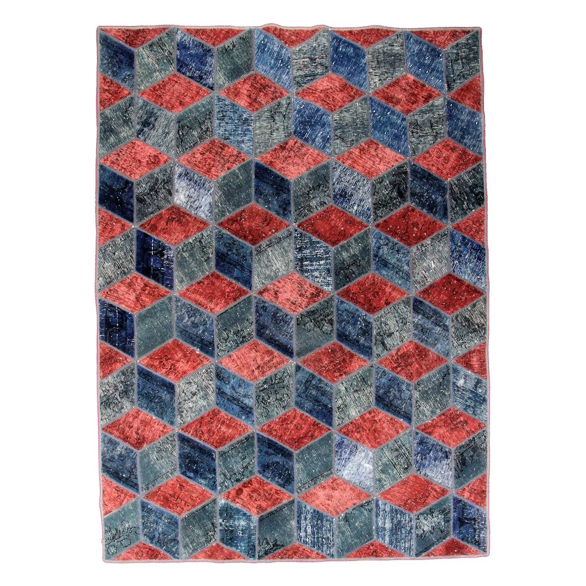 Persisk Patchworkmatta Arkiio Ull/Garn Tabriz 178x246