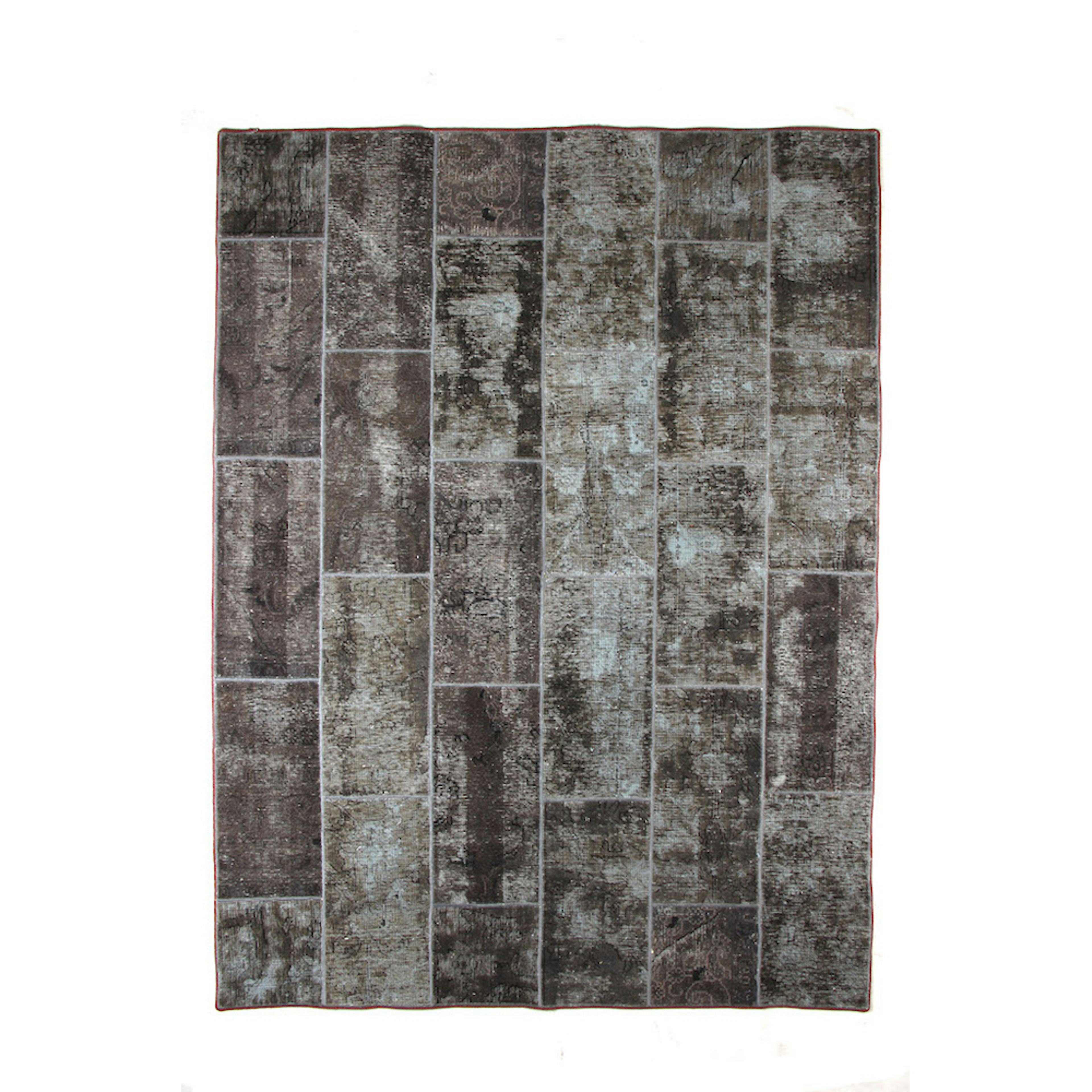 Persisk Patchworkmatta D-sign Handknuten 750782