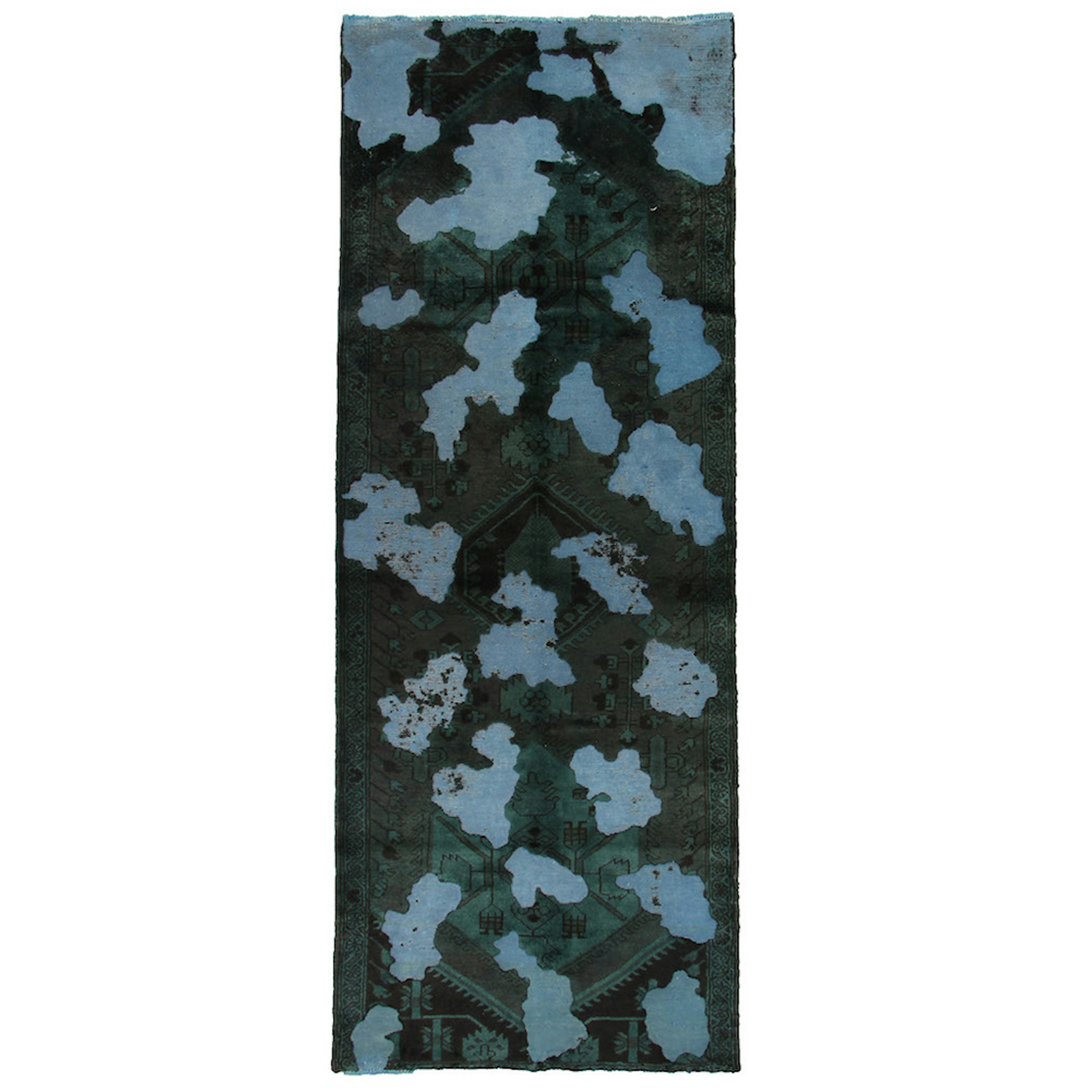 Persisk Vintagematta D-sign Handknuten 750798